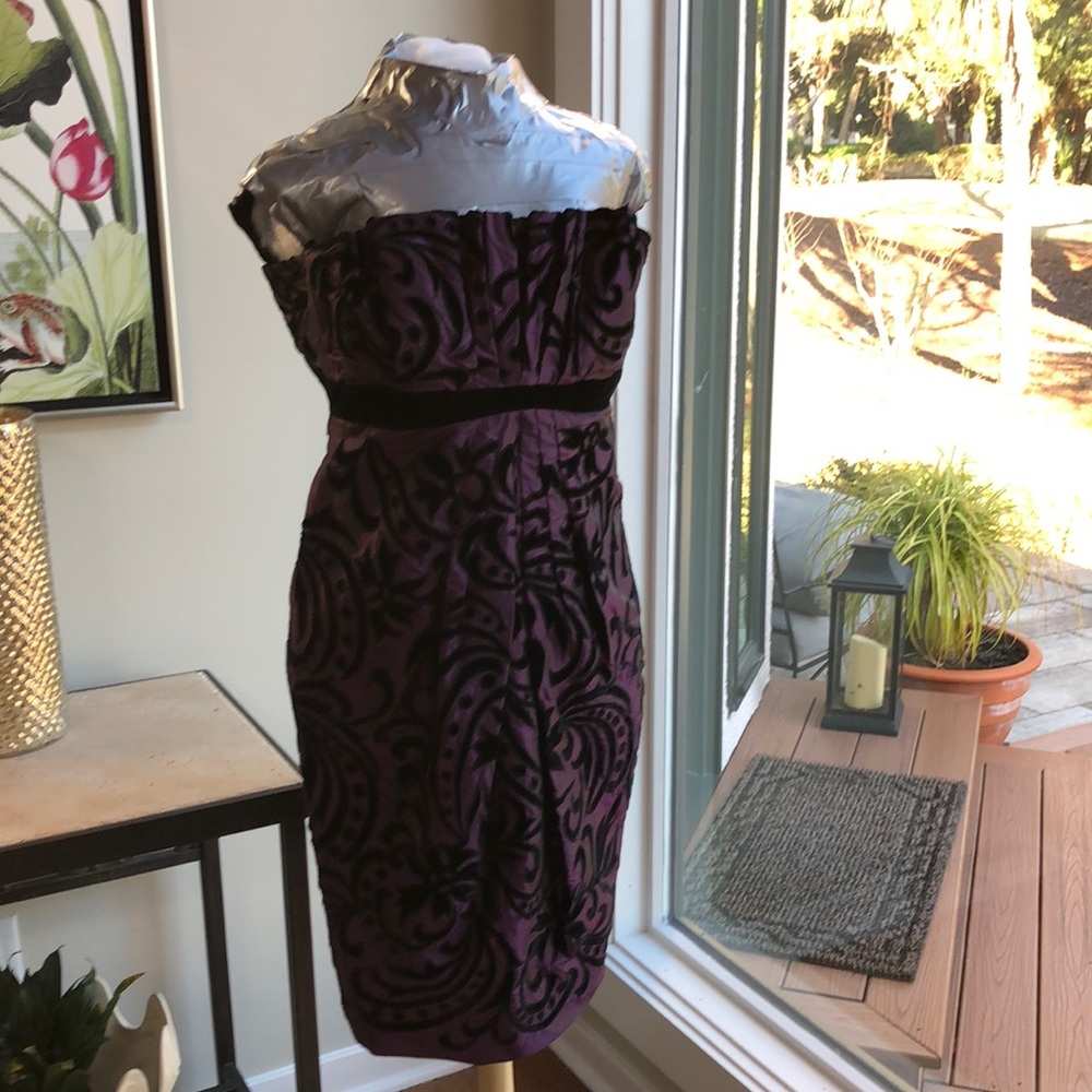 Badgley Mischa strapless dress